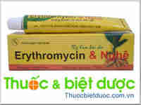 Erythromycin và Nghệ 10g