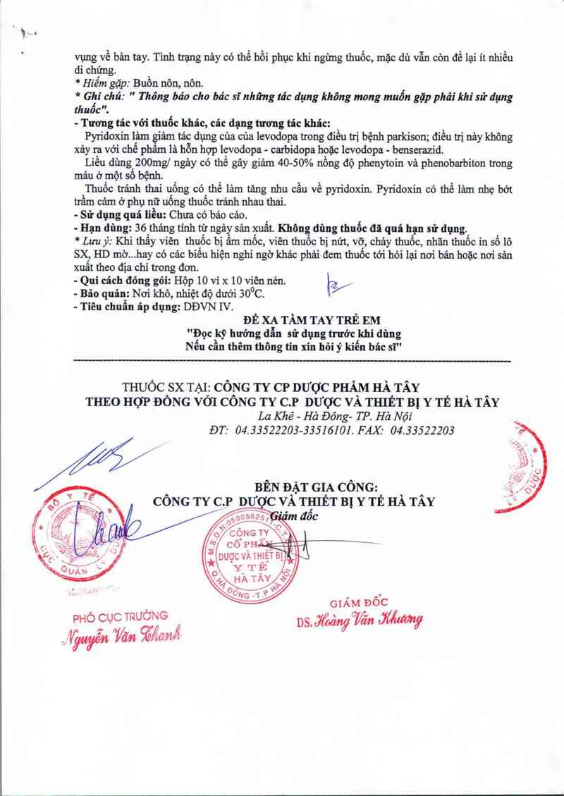 thông tin, cách dùng, giá thuốc EtonciB6 - ảnh 2