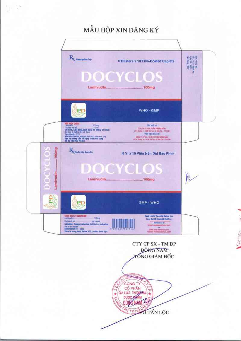 thông tin, cách dùng, giá thuốc Docyclos - ảnh 3