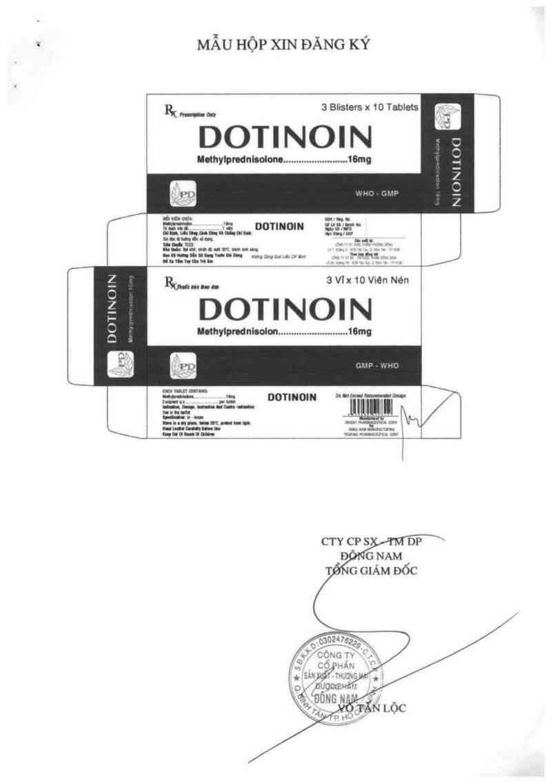 thông tin, cách dùng, giá thuốc Dotinoin - ảnh 2