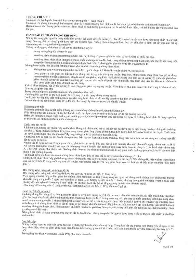 thông tin, cách dùng, giá thuốc Privigen - ảnh 18