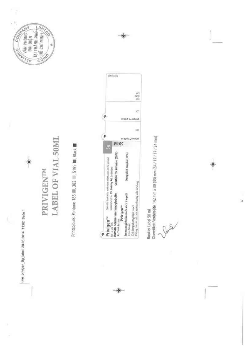 thông tin, cách dùng, giá thuốc Privigen - ảnh 9