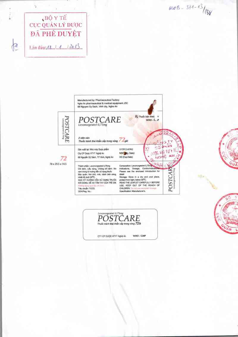 thông tin, cách dùng, giá thuốc Postcare - ảnh 0