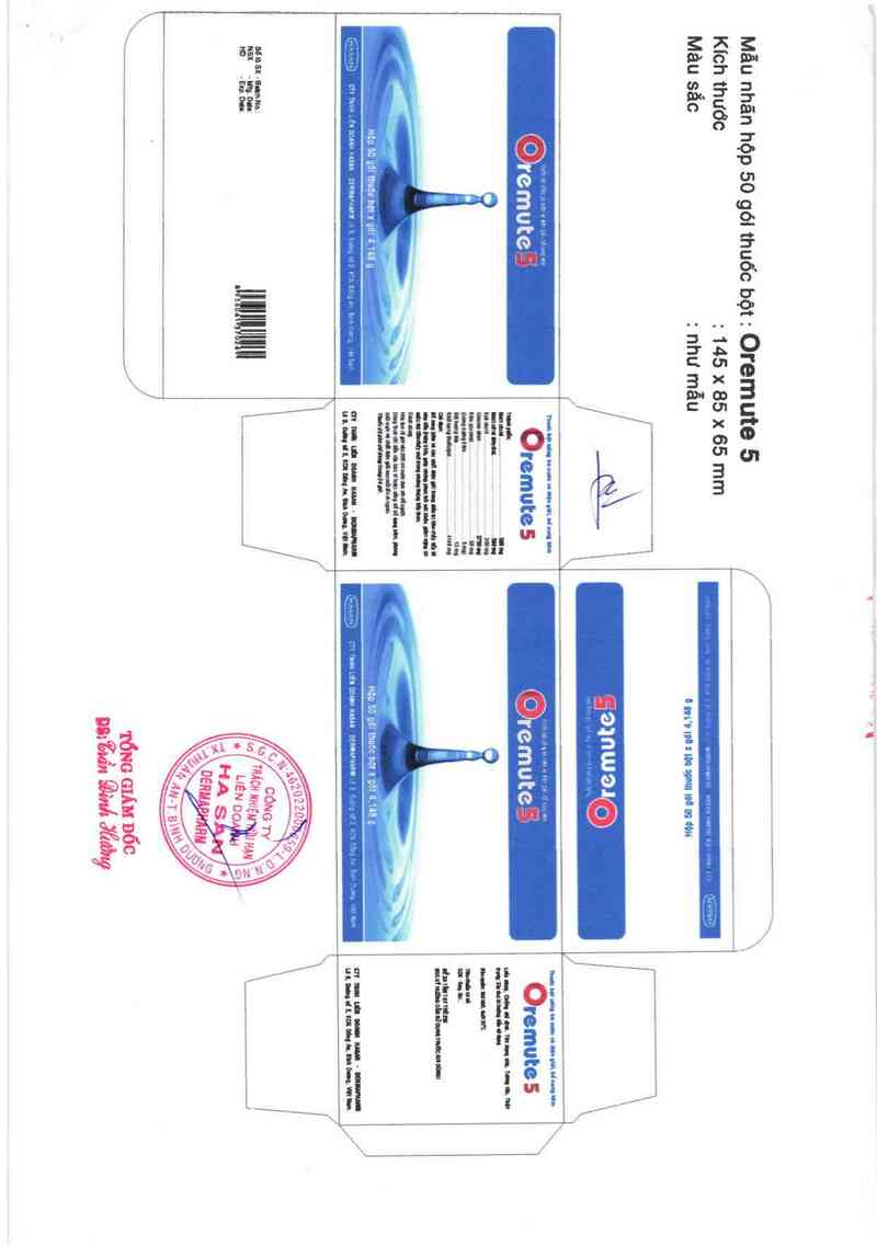 thông tin, cách dùng, giá thuốc Oremute 5 - ảnh 3