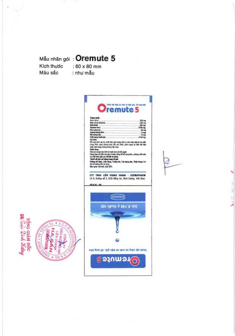 thông tin, cách dùng, giá thuốc Oremute 5 - ảnh 4