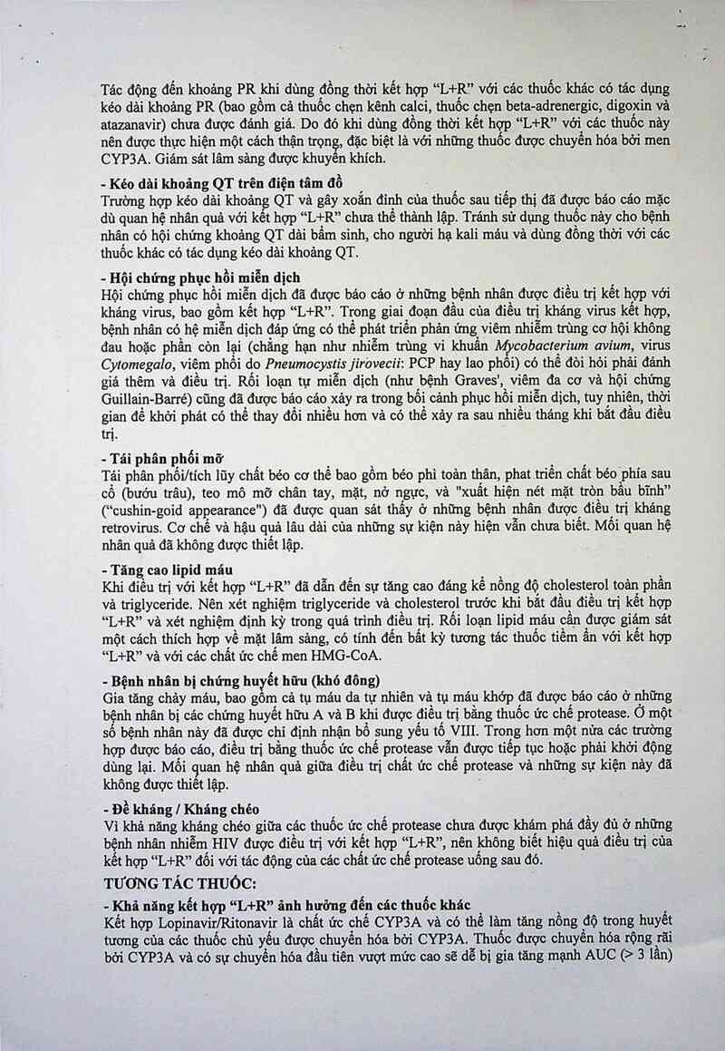 thông tin, cách dùng, giá thuốc Ripinavir - ảnh 10