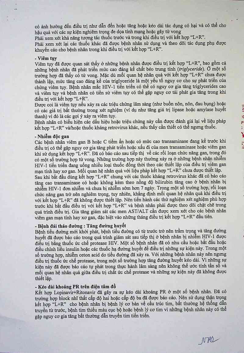 thông tin, cách dùng, giá thuốc Ripinavir - ảnh 9