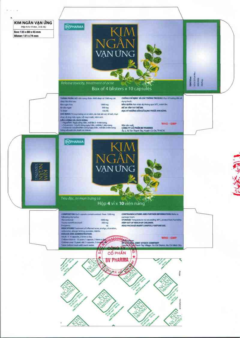 thông tin, cách dùng, giá thuốc Kim ngân vạn ứng - ảnh 1