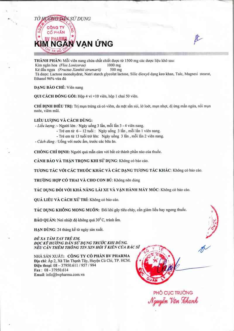 thông tin, cách dùng, giá thuốc Kim ngân vạn ứng - ảnh 3