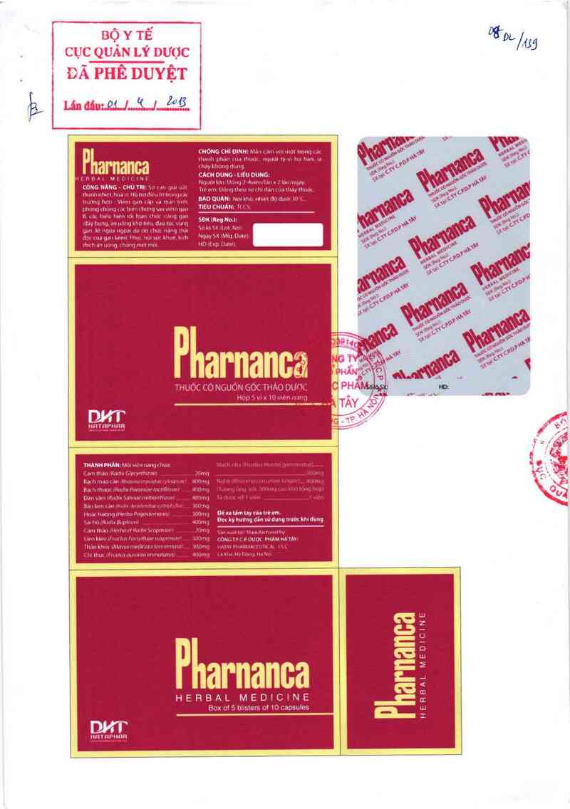 thông tin, cách dùng, giá thuốc Pharnanca - ảnh 0