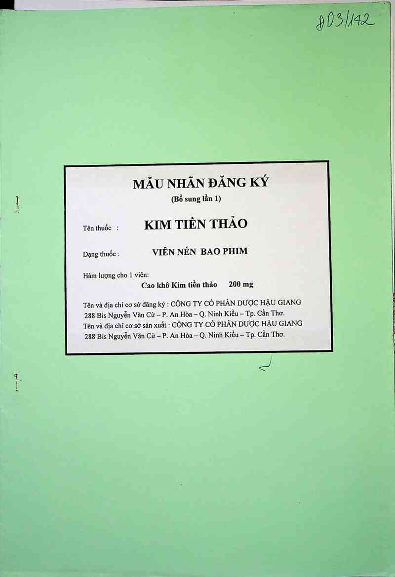 thông tin, cách dùng, giá thuốc Kim tiền thảo - ảnh 0