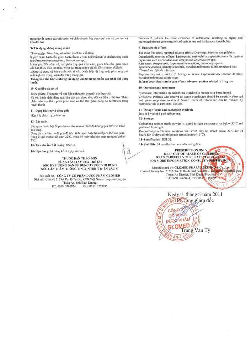 thông tin, cách dùng, giá thuốc Clefiren - ảnh 4