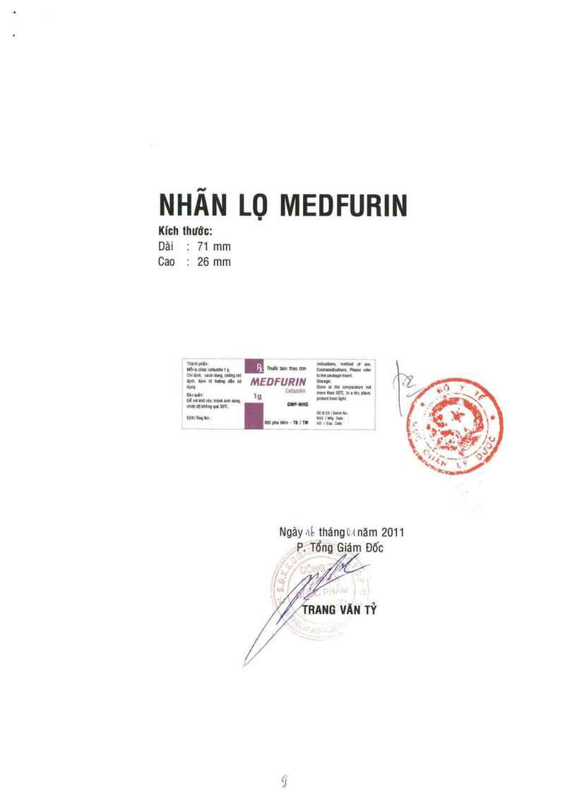 thông tin, cách dùng, giá thuốc Medfurin - ảnh 0