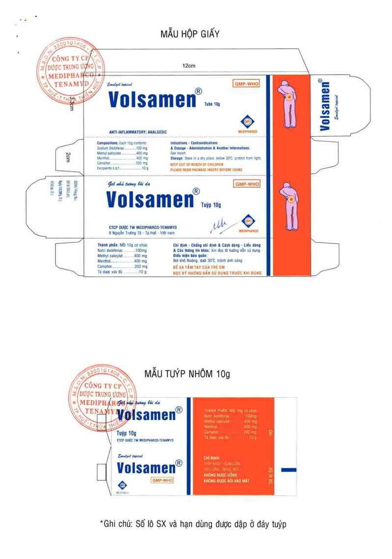 thông tin, cách dùng, giá thuốc Volsamen - ảnh 0