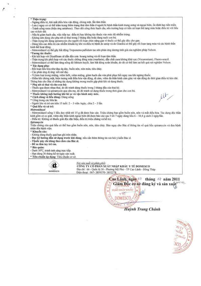 thông tin, cách dùng, giá thuốc Dorogyne F - ảnh 3