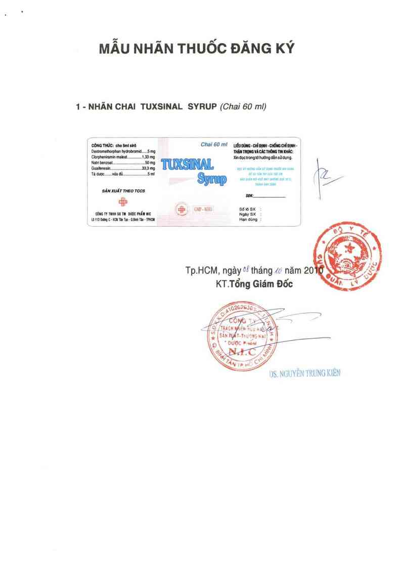 thông tin, cách dùng, giá thuốc Tuxsinal Syrup - ảnh 0