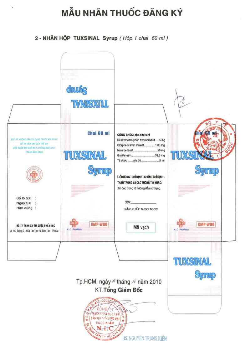 thông tin, cách dùng, giá thuốc Tuxsinal Syrup - ảnh 1