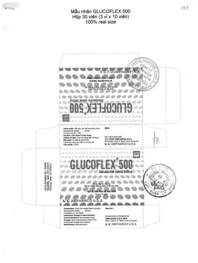 thông tin, cách dùng, giá thuốc Glucoflex 500 - ảnh 0