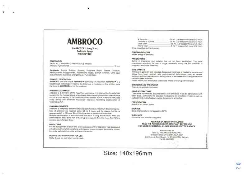 thông tin, cách dùng, giá thuốc Ambroco - ảnh 3