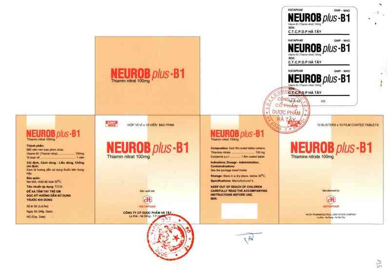 thông tin, cách dùng, giá thuốc NeuroBPlus-B1 - ảnh 0