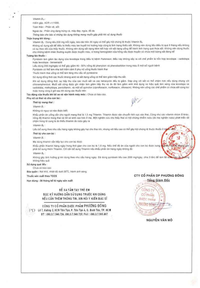 thông tin, cách dùng, giá thuốc 3Bpluzs F - ảnh 10
