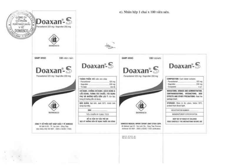 thông tin, cách dùng, giá thuốc Doaxan - S - ảnh 5