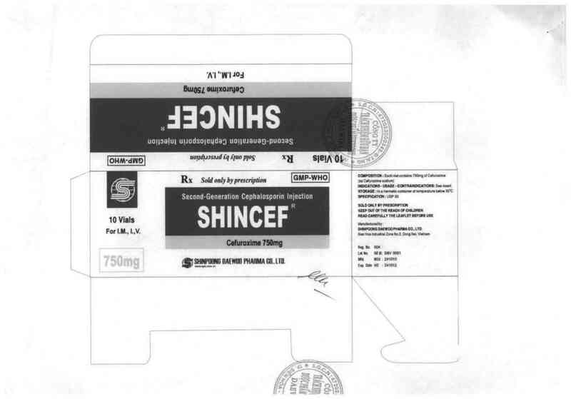thông tin, cách dùng, giá thuốc Shincef - ảnh 2