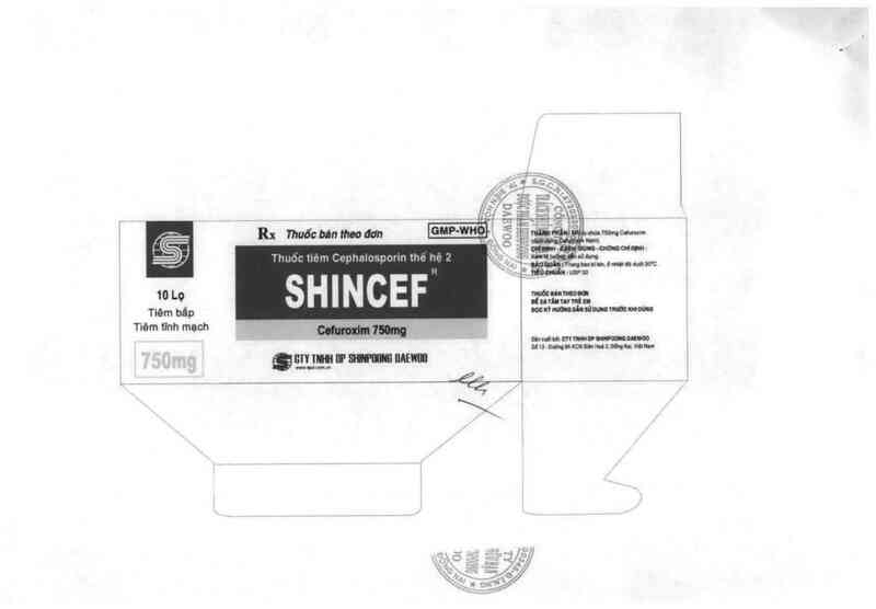 thông tin, cách dùng, giá thuốc Shincef - ảnh 3