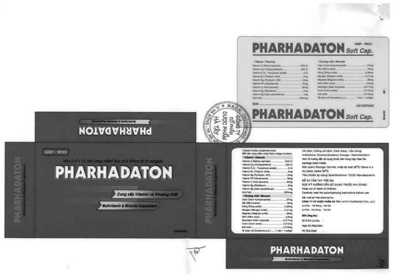 thông tin, cách dùng, giá thuốc Pharhadaton - ảnh 0
