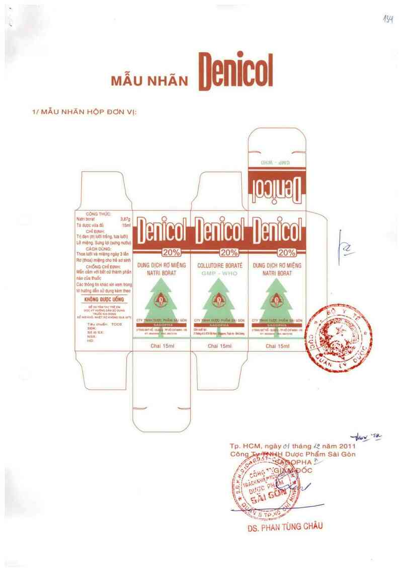 thông tin, cách dùng, giá thuốc Denicol - ảnh 0