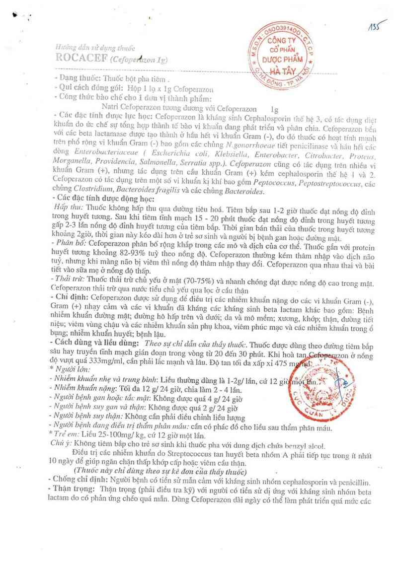 thông tin, cách dùng, giá thuốc Rocacef - ảnh 1