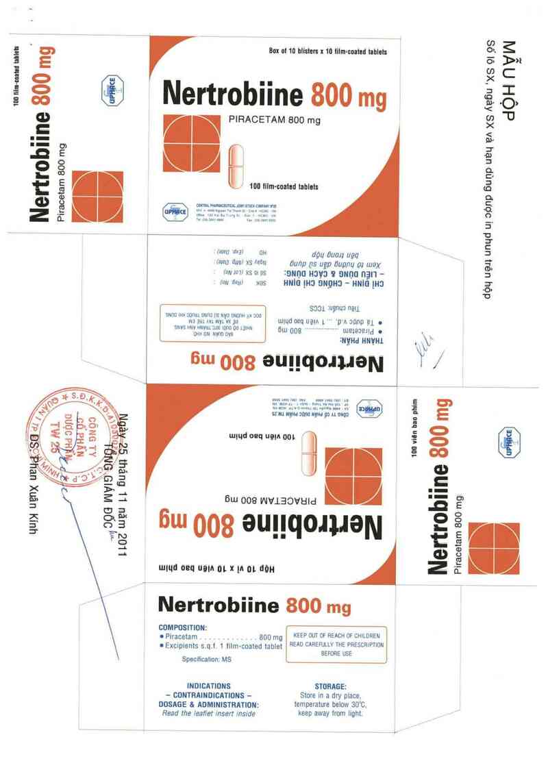 thông tin, cách dùng, giá thuốc Nertrobiine - ảnh 0