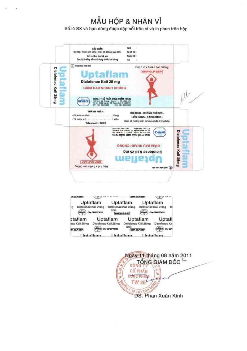 thông tin, cách dùng, giá thuốc Uptaflam - ảnh 1