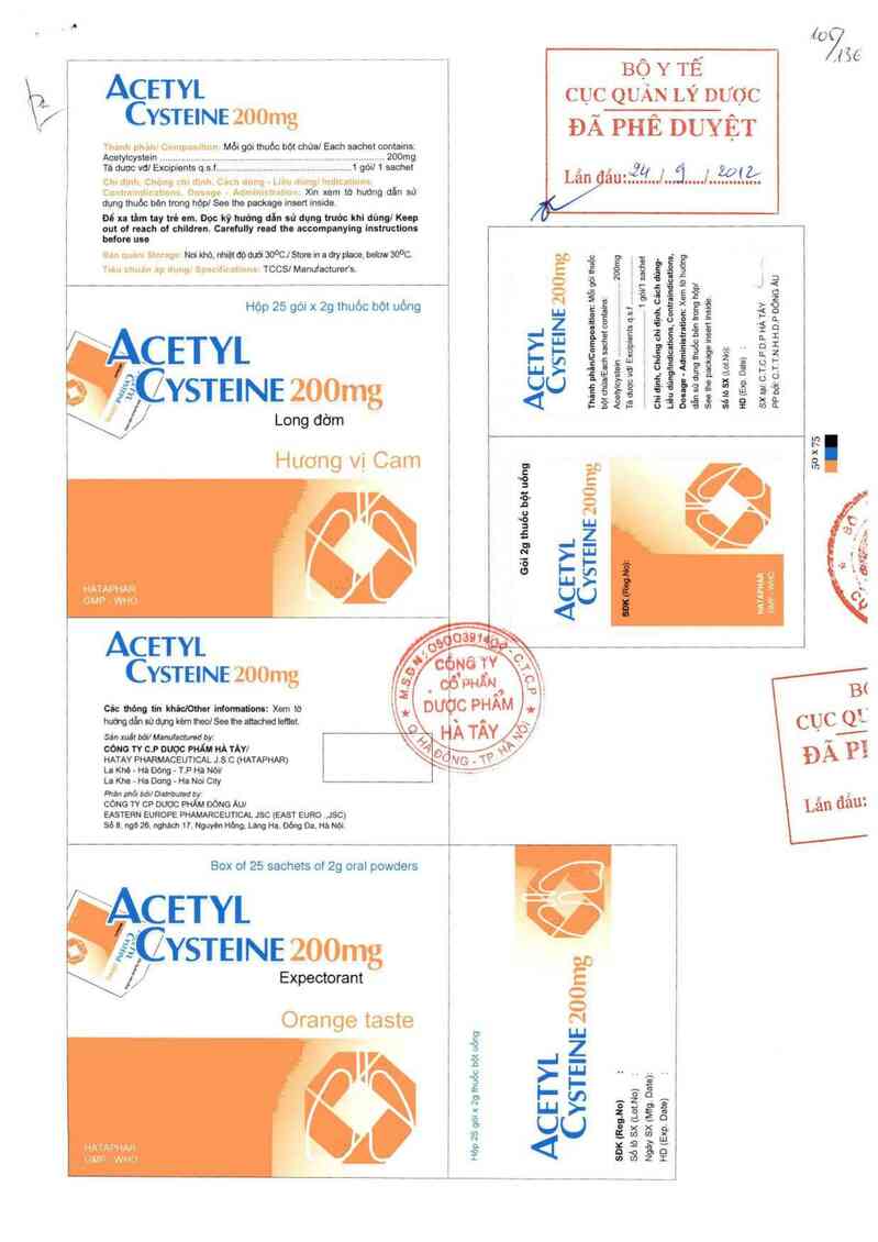 thông tin, cách dùng, giá thuốc Acetyl Cystein - ảnh 0