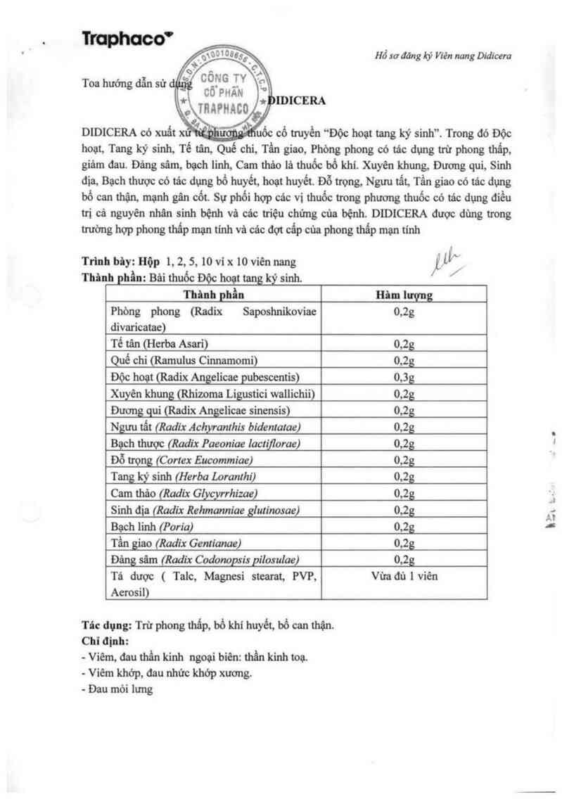 thông tin, cách dùng, giá thuốc Didicera - ảnh 4
