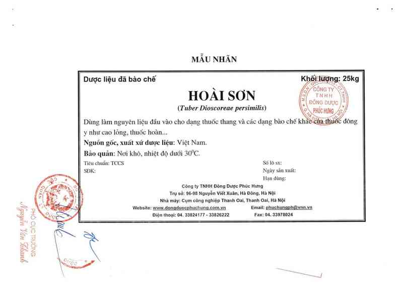 thông tin, cách dùng, giá thuốc Hoài sơn - ảnh 17