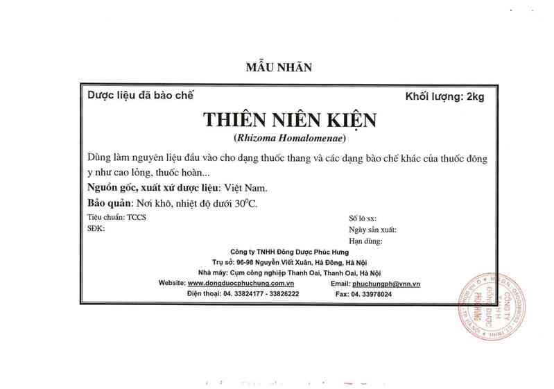 thông tin, cách dùng, giá thuốc Thiên niên kiện - ảnh 11