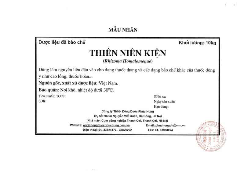thông tin, cách dùng, giá thuốc Thiên niên kiện - ảnh 14