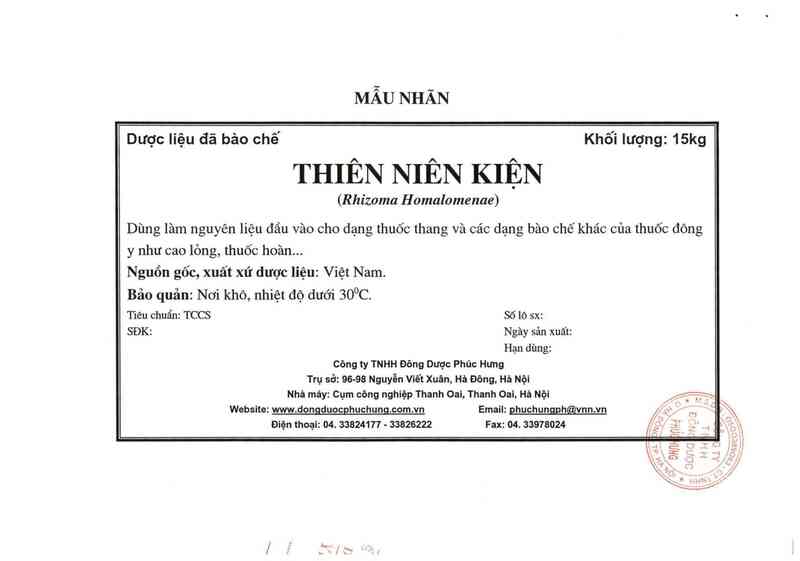 thông tin, cách dùng, giá thuốc Thiên niên kiện - ảnh 15