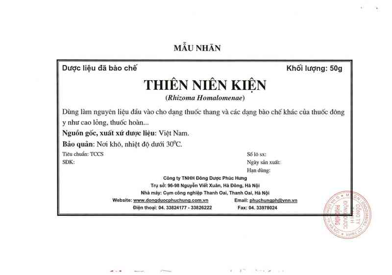 thông tin, cách dùng, giá thuốc Thiên niên kiện - ảnh 6