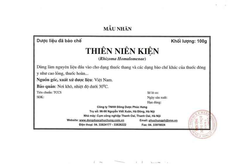 thông tin, cách dùng, giá thuốc Thiên niên kiện - ảnh 7