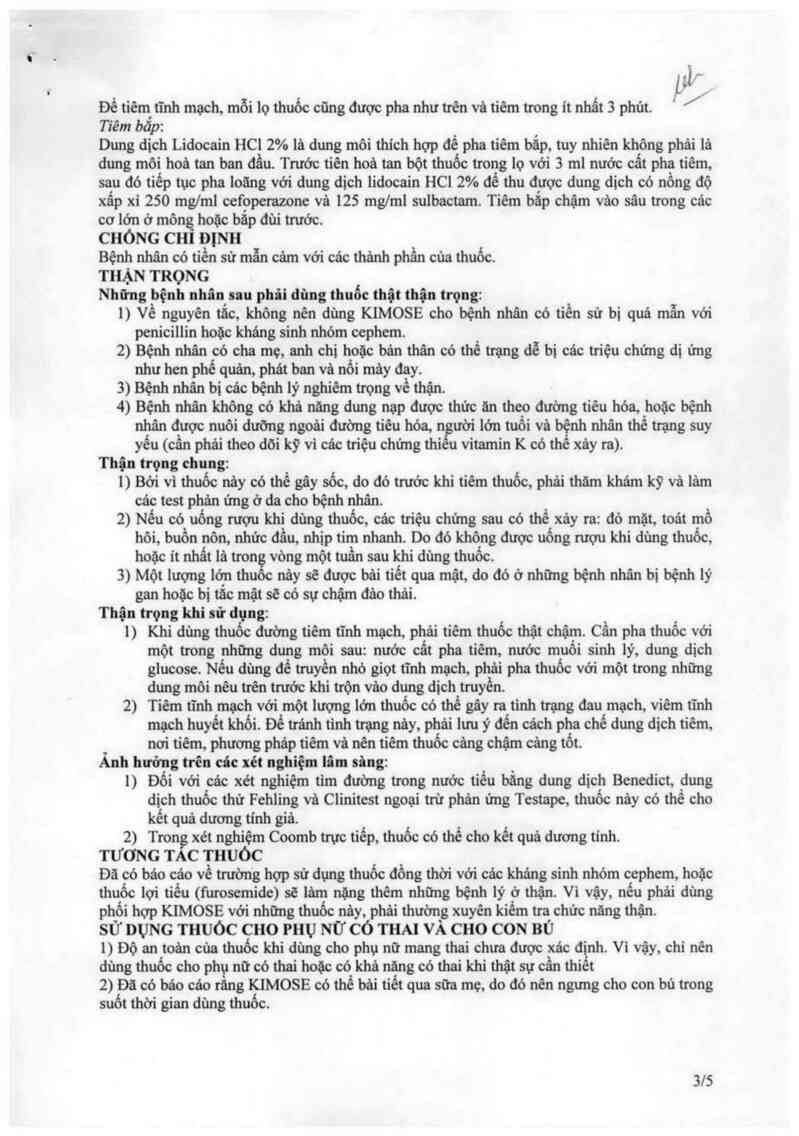 thông tin, cách dùng, giá thuốc Kimose - ảnh 3