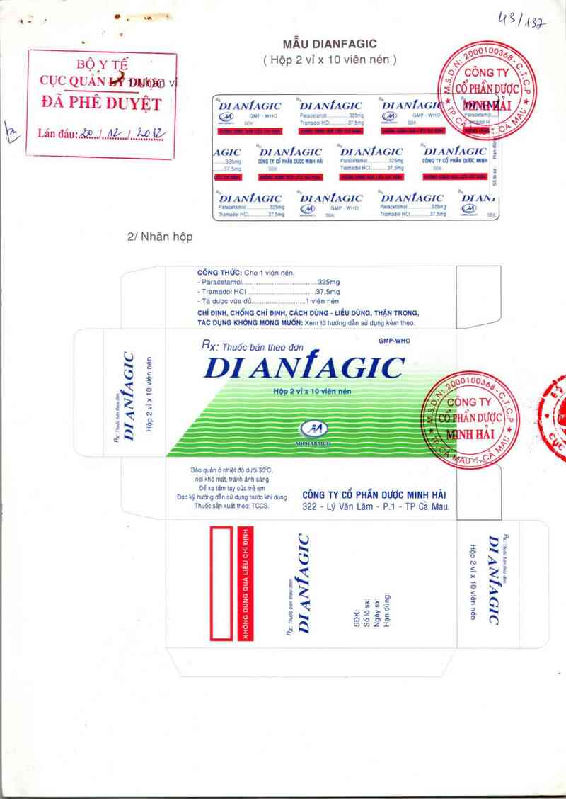thông tin, cách dùng, giá thuốc Dianfagic - ảnh 0