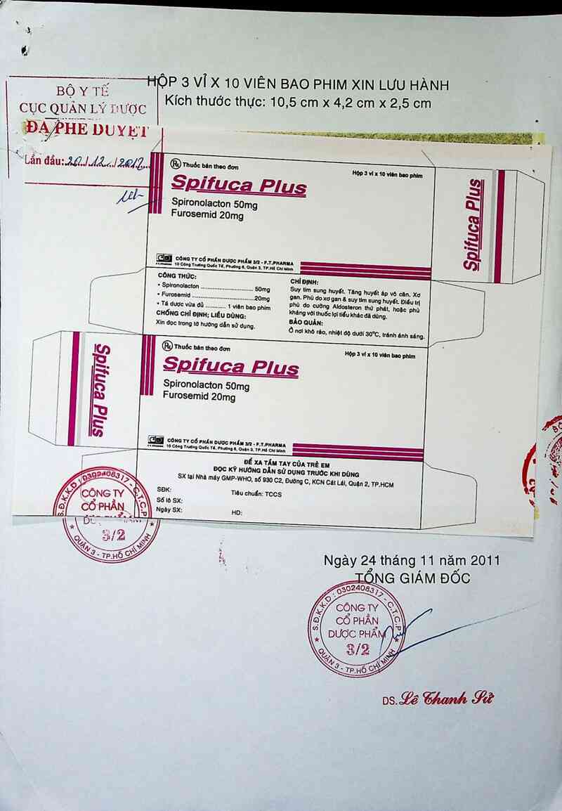 thông tin, cách dùng, giá thuốc Spifuca plus - ảnh 0