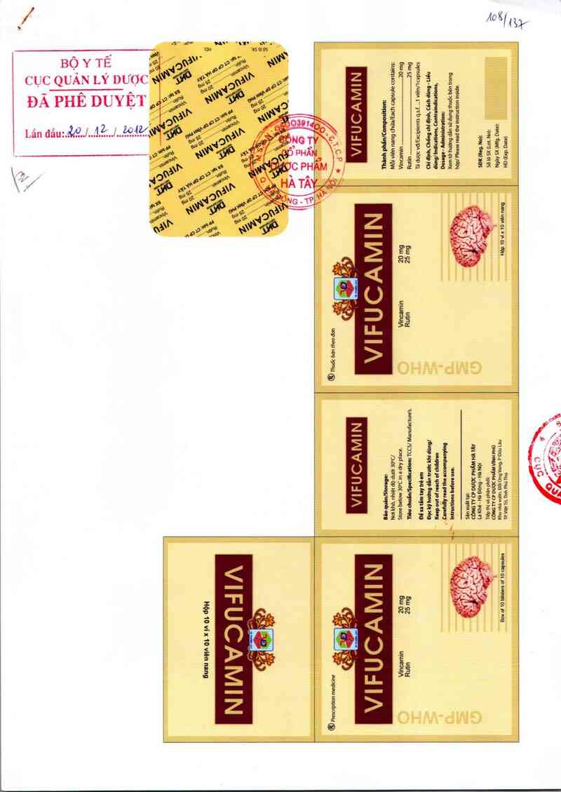 thông tin, cách dùng, giá thuốc Vifucamin - ảnh 0