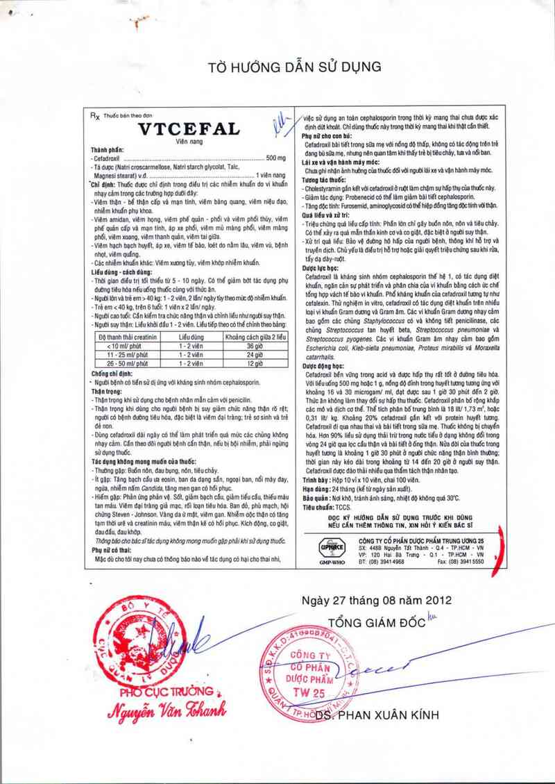 thông tin, cách dùng, giá thuốc VTCefal - ảnh 3