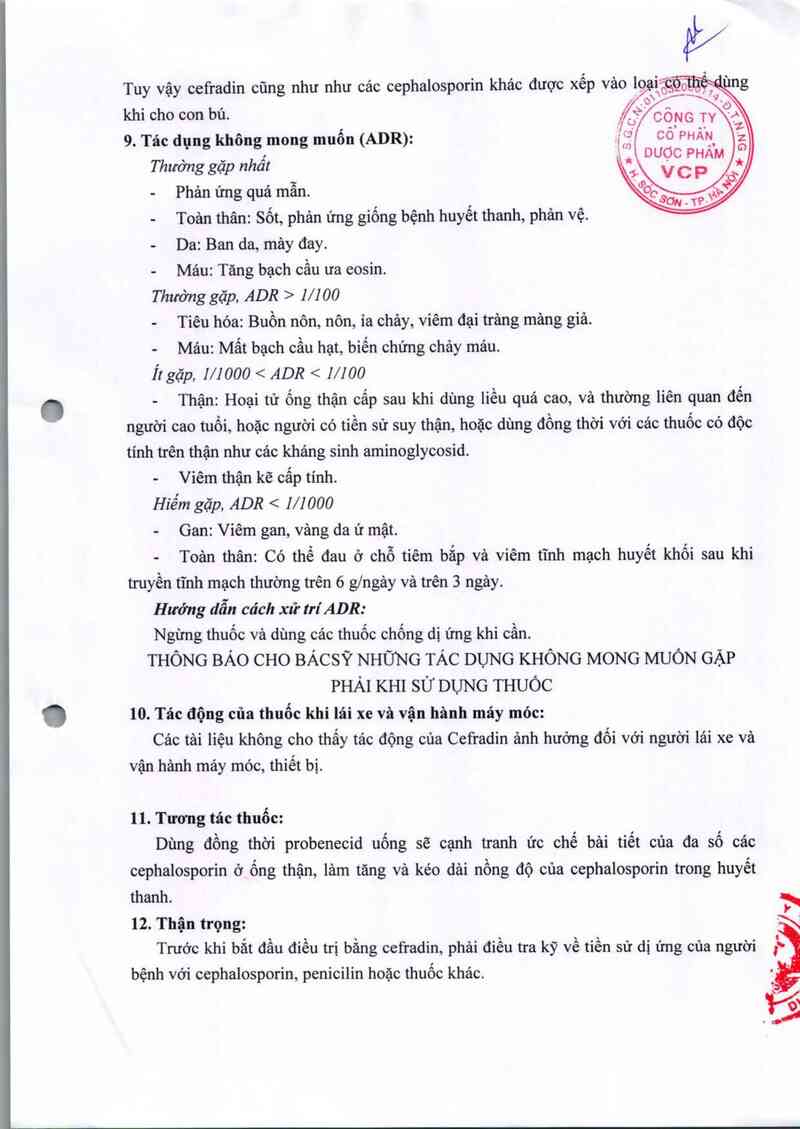 thông tin, cách dùng, giá thuốc Vaciradin - ảnh 7