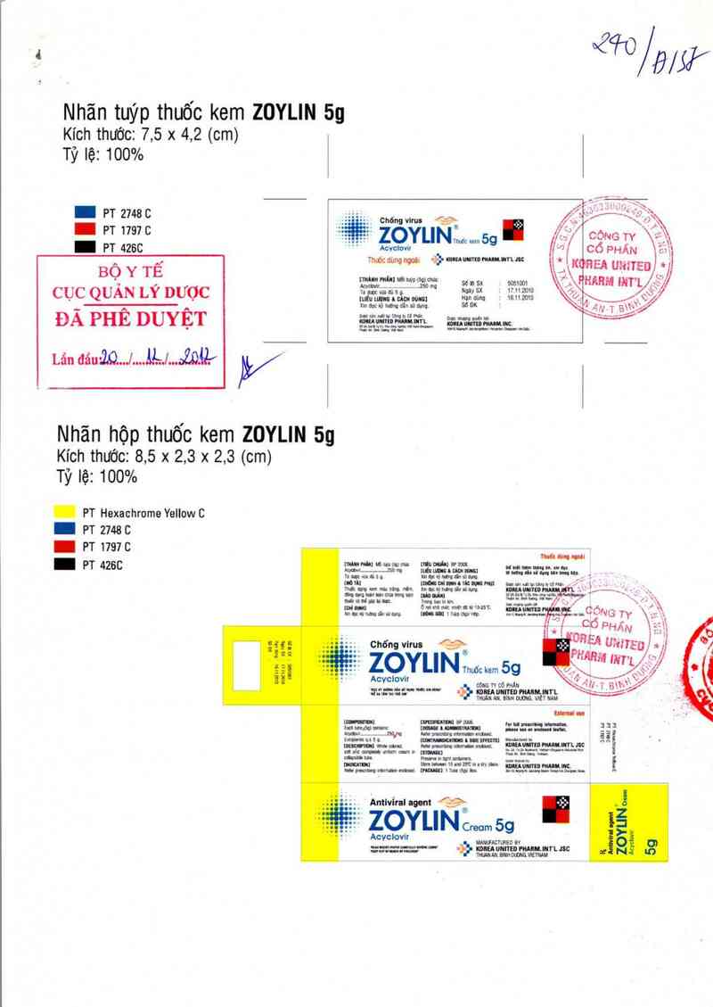 thông tin, cách dùng, giá thuốc Zoylin - ảnh 0
