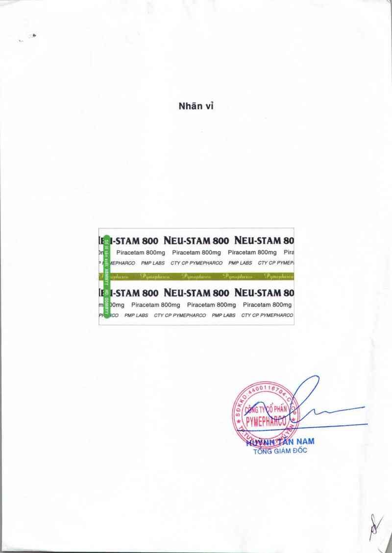 thông tin, cách dùng, giá thuốc Neu-Stam 800 - ảnh 1