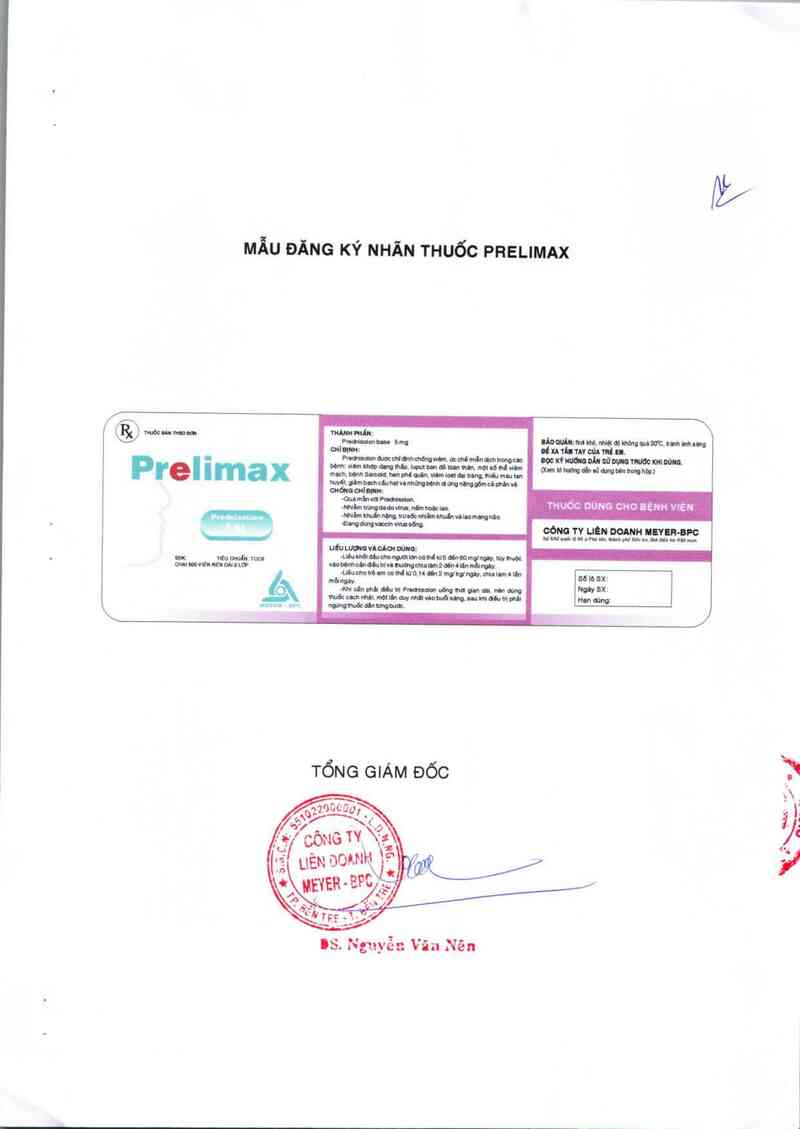 thông tin, cách dùng, giá thuốc Prelimax - ảnh 4